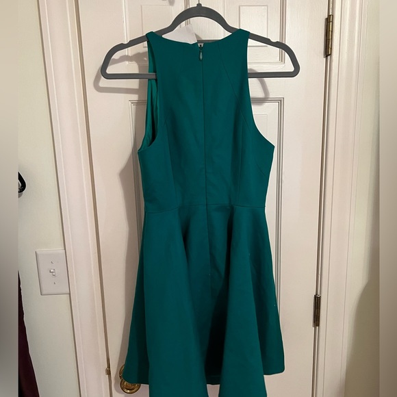 Green Halston Dress - Picture 3 of 4
